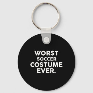Worst Soccer Costume Ever For Soccer Players Key Ring