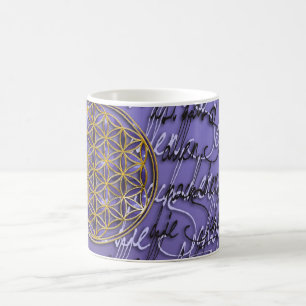 Worte Der Blume Des Lebens Coffee Mug