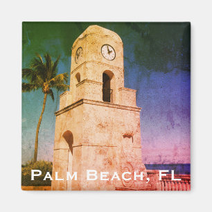 Worth Avenue Clock Tower - Palm Beach, FL Magnet