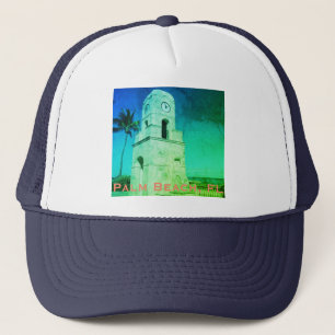Worth Avenue Clock Tower - Palm Beach, FL Trucker Hat