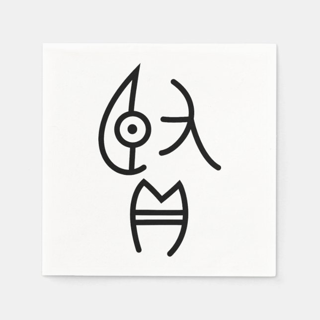 Worth it napkin (Front)