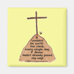 Worth the Climb Magnet