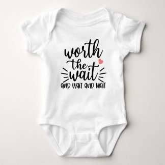 Worth The Wait IVF Baby Bodysuit