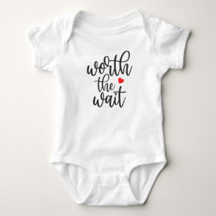 Worth The Wait IVF Baby Bodysuit
