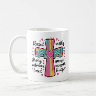 Worthy Loved Mum Mug   Faith Mother’s Day Gift