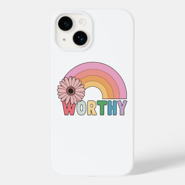 Worthy Rainbow Bloom  Case-Mate iPhone Case (Back)