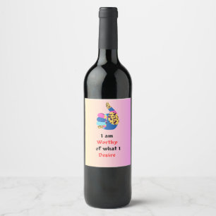 Worthy Wine Label