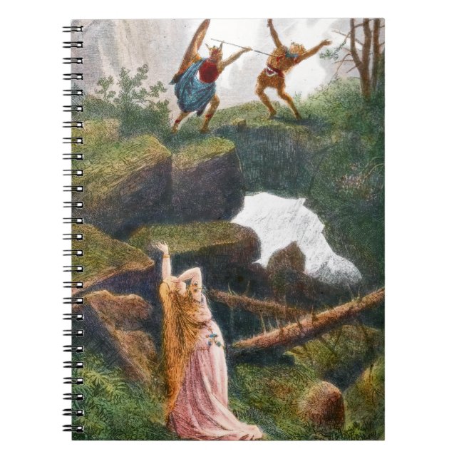 Wotan and Hunding, Notebook (Front)