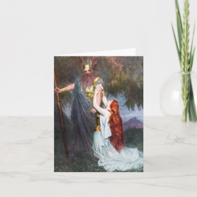 Wotan & Brunhilde Notecard (Front)