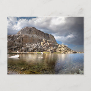 Wotans Throne Over Trail Camp Lake 2 - Mt Whitney Postcard