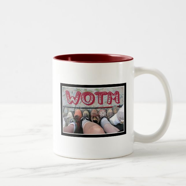 WOTM BOOTS Two-Tone COFFEE MUG (Right)