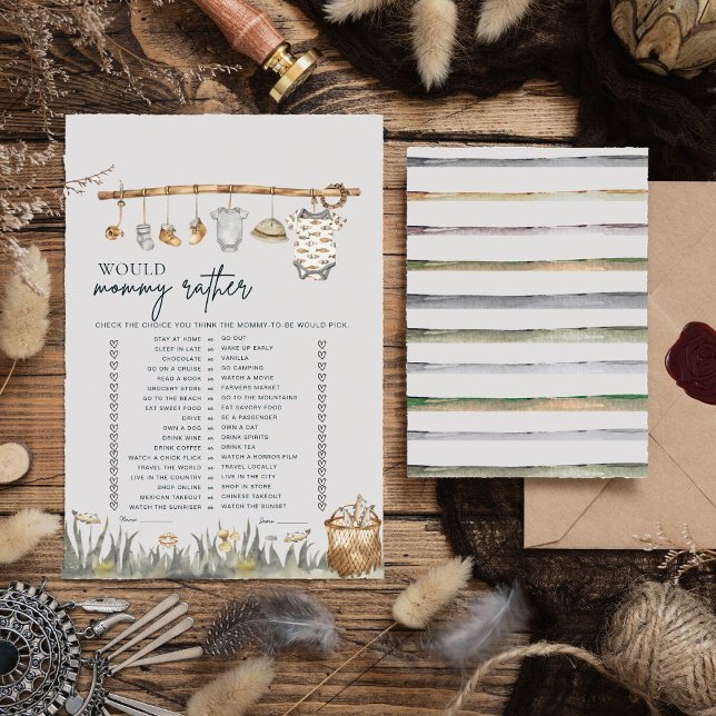 Would Mummy Rather Reel Fun Fishing Baby Shower  (Creator Uploaded)