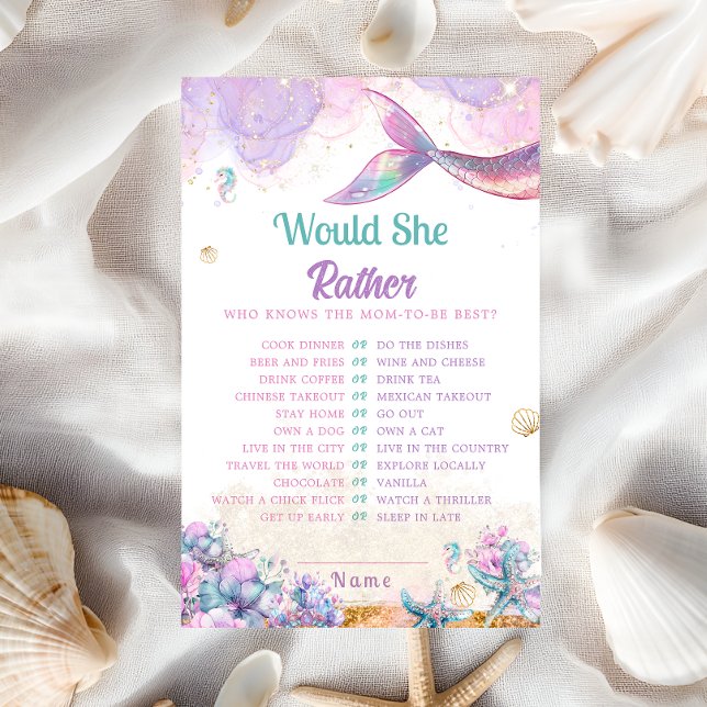 Would She Rather Mermaid Shower Game (Creator Uploaded)