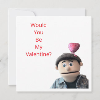 Would You Be My Valentine? Holiday Card