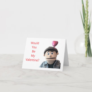 Would You Be My Valentine? Thank You Card