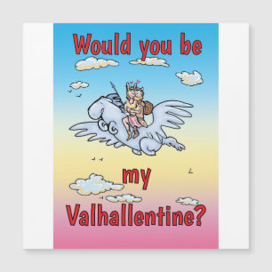Would you be my Valhallentine Magnetic Card