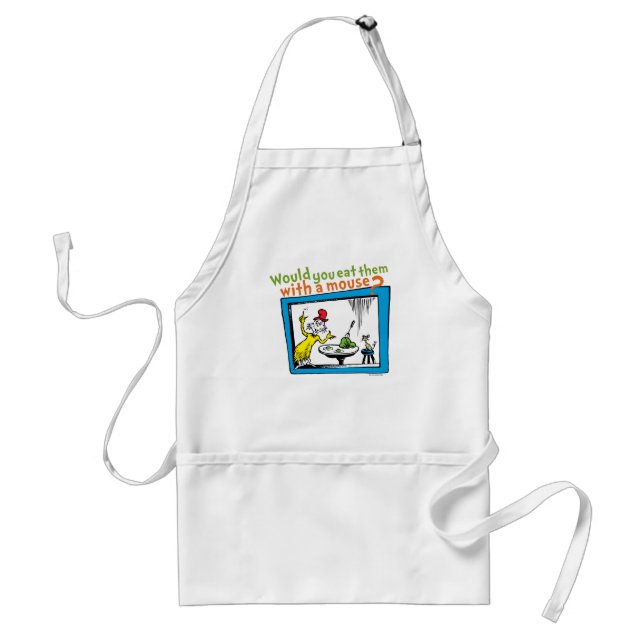 Would You Eat Them With A Mouse? Standard Apron (Front)