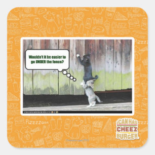 Wouldn't it be easier square sticker