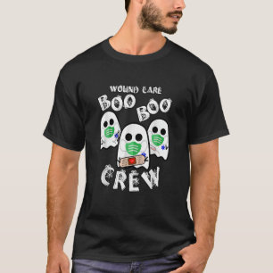 Wound Care Boo Boo Crew Doctor Nurse Halloween T-Shirt