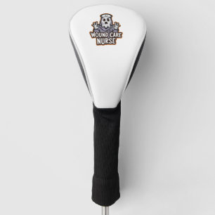Wound Care Nurse Ghoul Ghost Nurse Halloween Gift Golf Head Cover