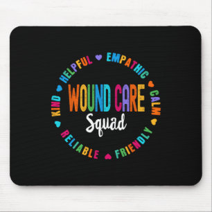 Wound Care Nurse Squad Appreciation Graduation Sta Mouse Pad