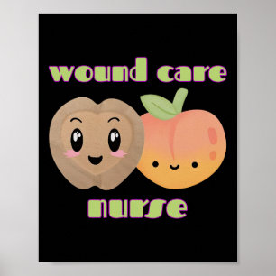 Wound Care Nurse Valentine Ostomy Med Surg Wocn Ce Poster