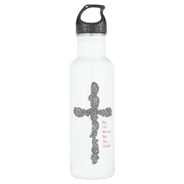 Wounded 710 Ml Water Bottle (Front)