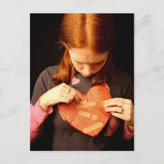 Wounded Heart Postcard