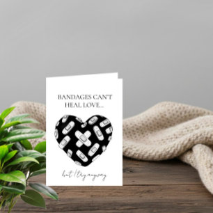 Wounded Heart Valentine’s Card 