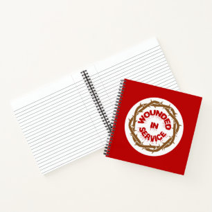Wounded in Service Notebook