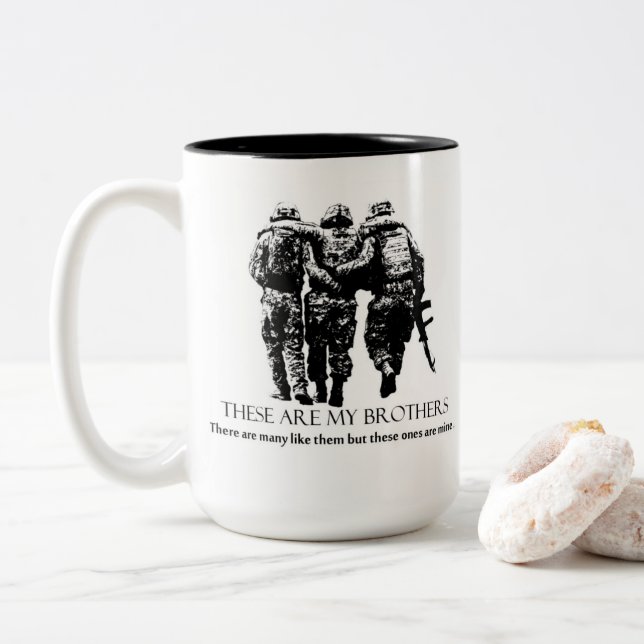 Wounded Warrior Mug (With Donut)