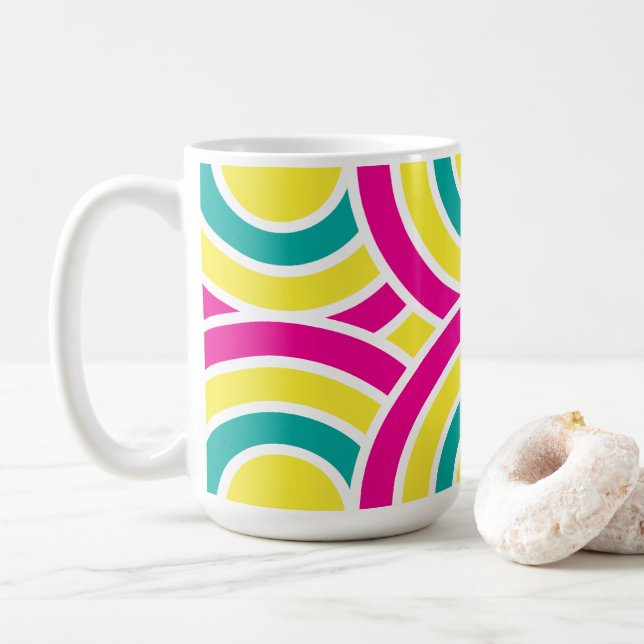 Woven Arches Coffee Mug (With Donut)