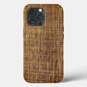 Woven Bamboo Pattern iPhone 13 Pro Case