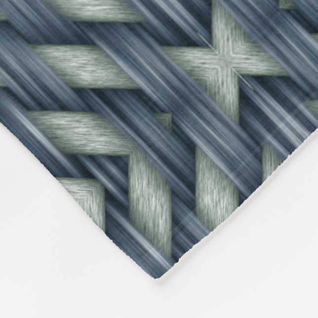 Woven Basket Weave Blanket (Corner)
