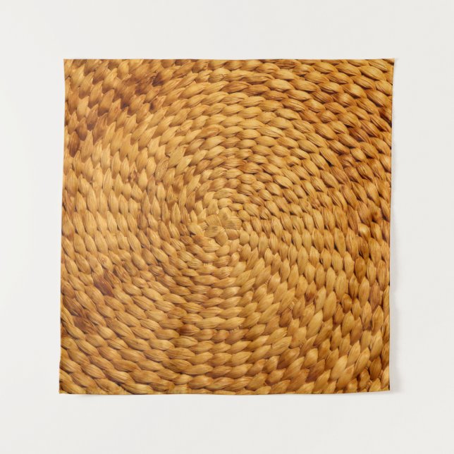 woven bast background texture brown tapestry (Front)