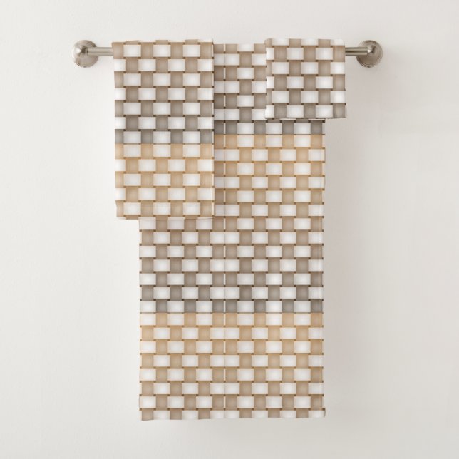 Woven Bath Towel Set (Insitu)
