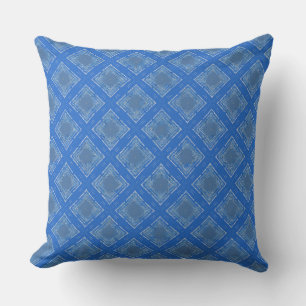 Woven Blue Colour Jeans Cushion