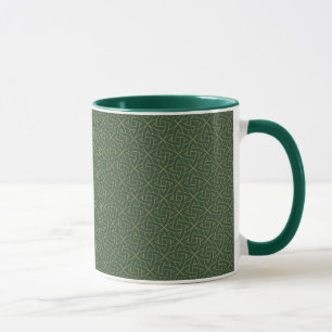 Woven Celtic Knot Pattern Mug