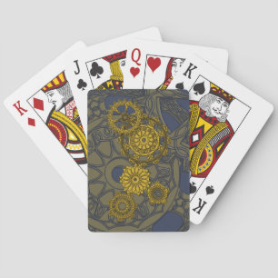 Woven Clockwork Classic Playing Cards
