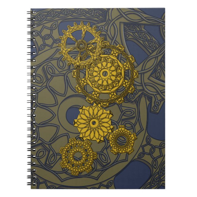 Woven Clockwork Notebook (Front)