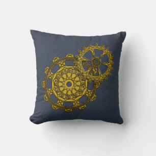 Woven Clockwork Pillow