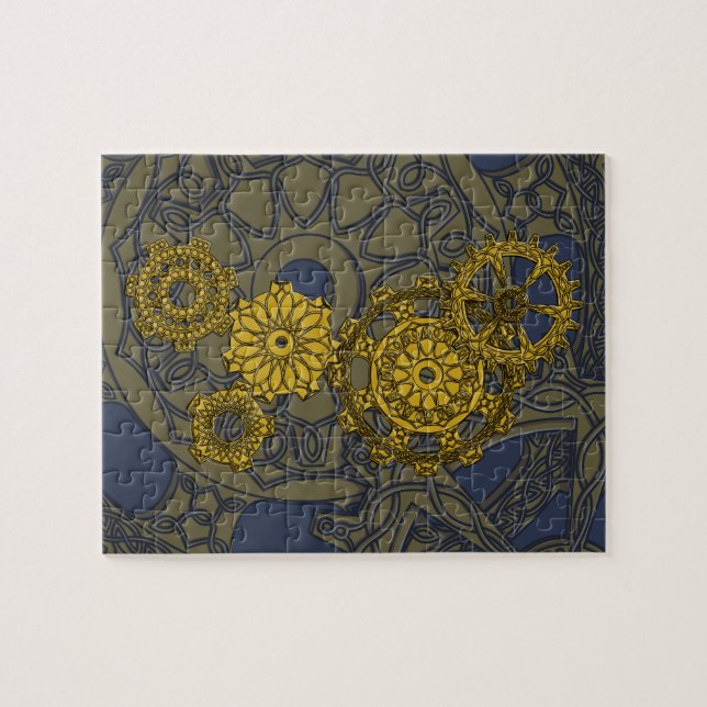 Woven Clockwork Puzzle (Horizontal)