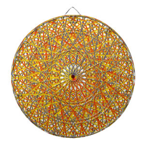Woven dartboard