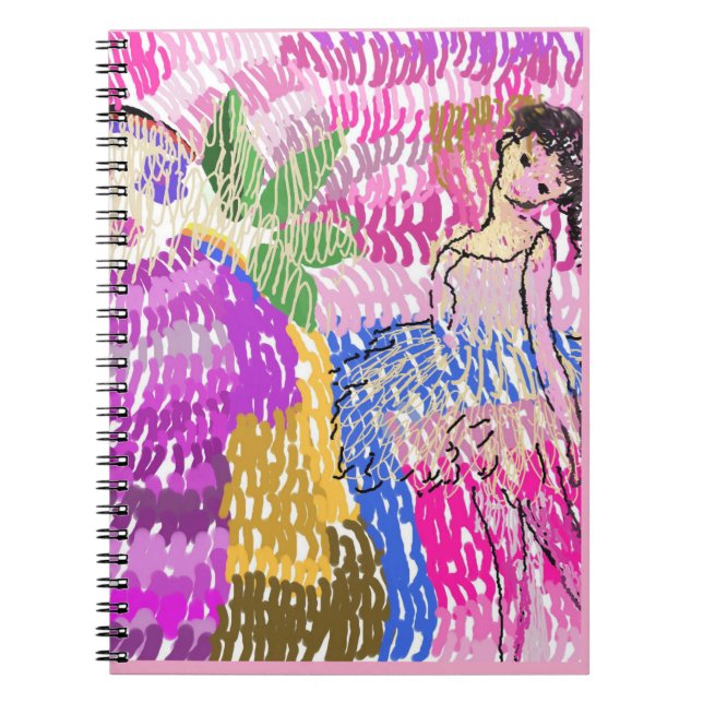 Woven Fantasy Notebook (Front)