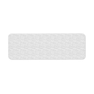 Woven Grey Elegance   Custom Address Label Return Address Label