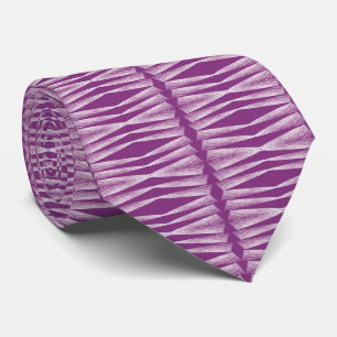 Woven Majesty: Amethyst Echoes Silk Tie