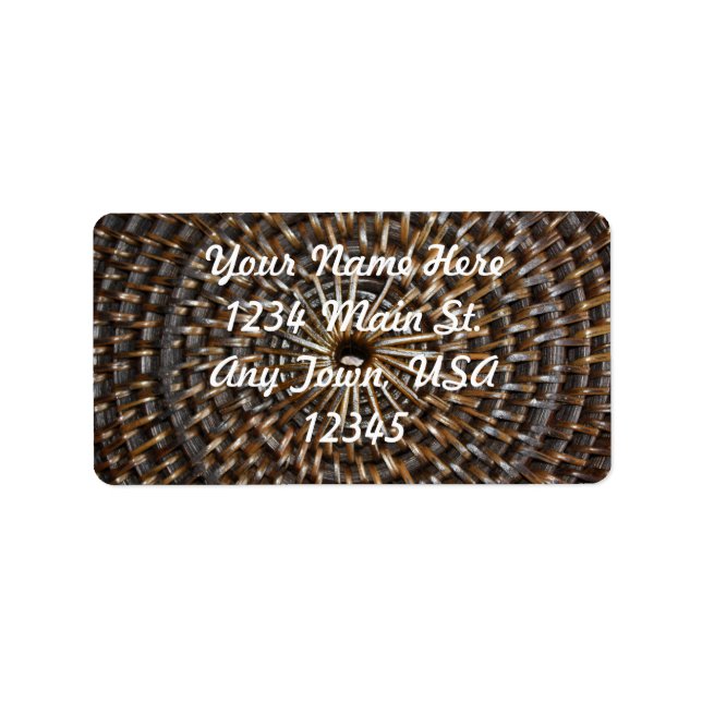 Woven Mat Label (Front)