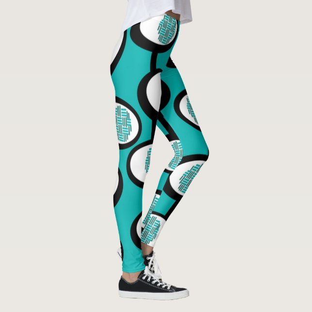 Woven Ovals Leggings (Right)