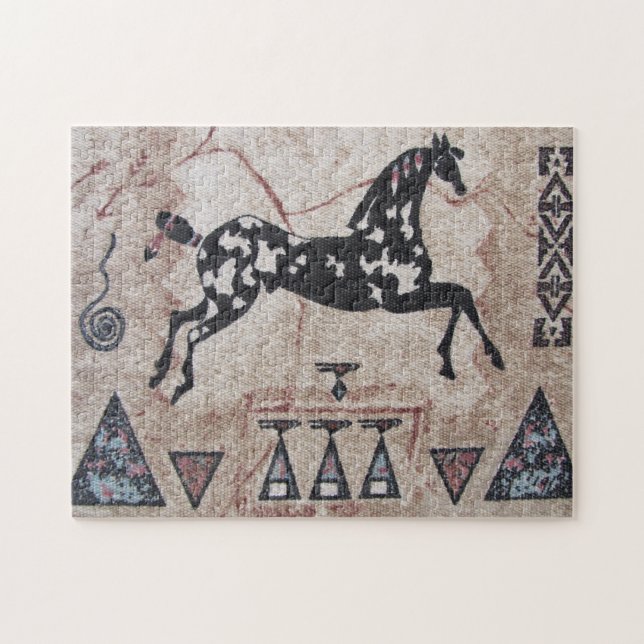 Woven Pony Jigsaw Puzzle (Horizontal)
