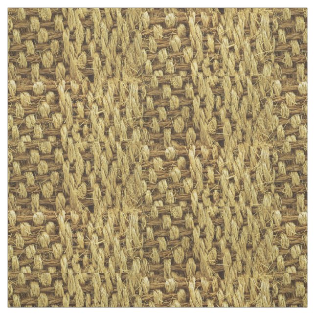Woven Seagrass Seamless Pattern Imitation Fabric (Swatch)